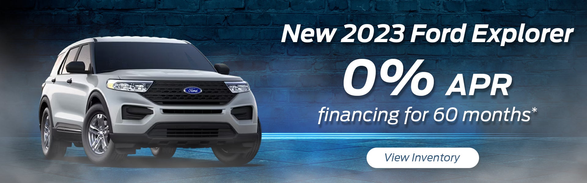 0% APR Financing on 2023 Ford Explorer in Fayetteville, NC 